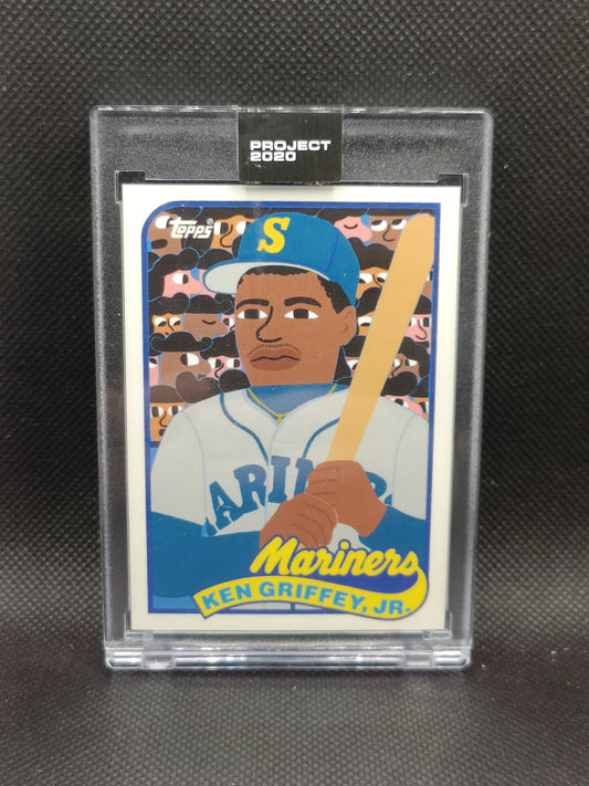 Ken Griffey Jr - Topps Project 2020 Keith Shore - Print Run 99,177 - Seattle Mariners