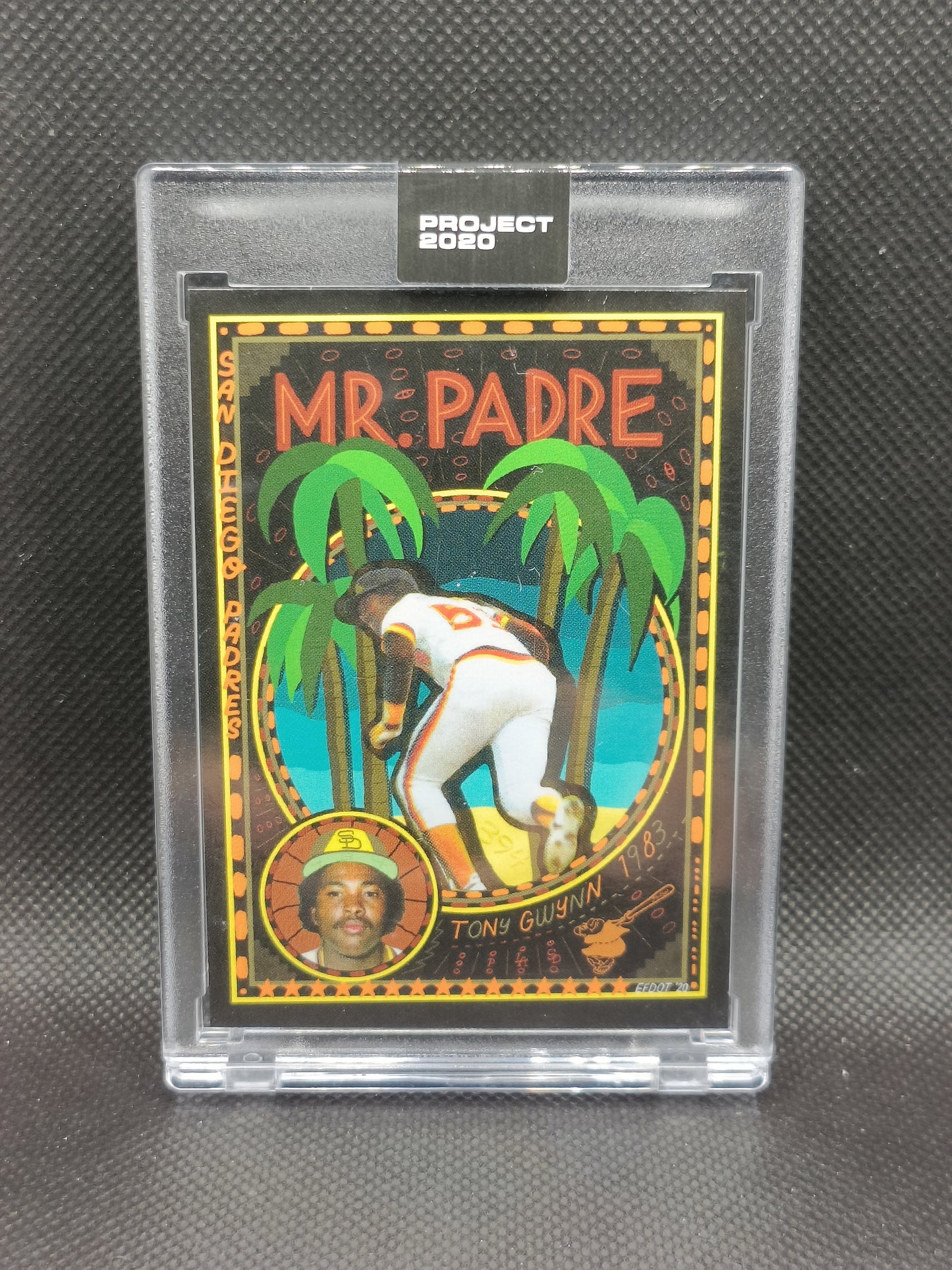 Tony Gwynn - Topps Project 2020 Efdot - Print Run 31,030 - San Diego Padres