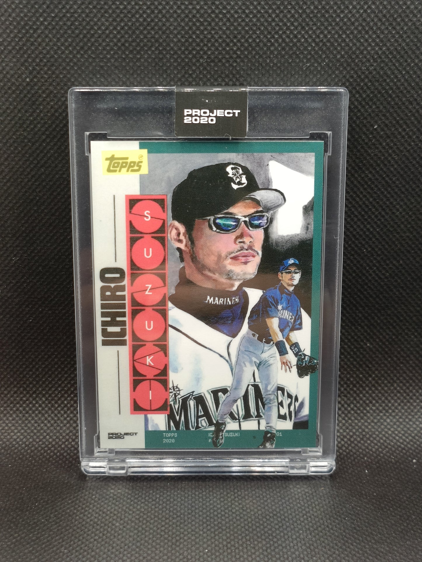 Ichiro - Topps Project 2020 Jacob Rochester - Print Run 3,652 - Seattle Mariners