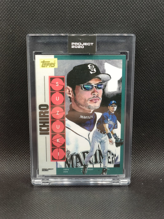 Ichiro - Topps Project 2020 Jacob Rochester - Print Run 3,652 - Seattle Mariners
