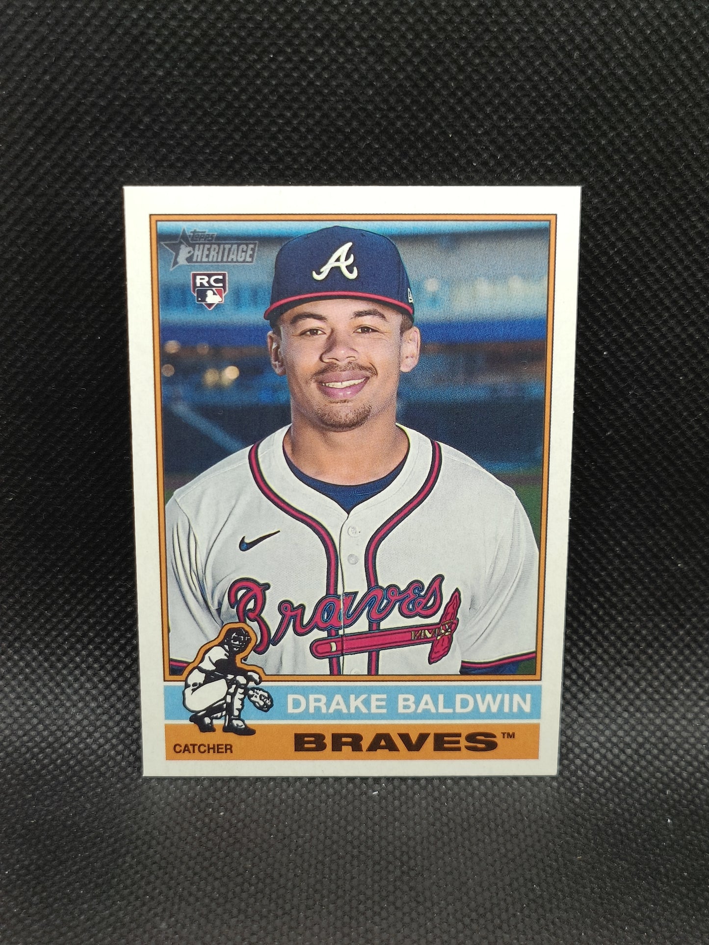 Drake Baldwin - 2025 Topps Heritage High Number Rookie - Atlanta Braves