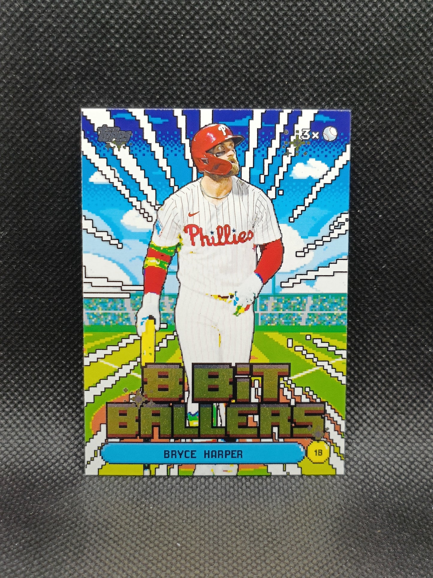 Bryce Harper - 2026 Topps Series One 8-Bit Ballers - Philadelphia Phillies