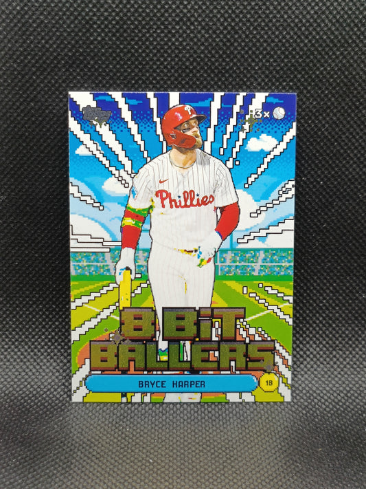 Bryce Harper - 2026 Topps Series One 8-Bit Ballers - Philadelphia Phillies
