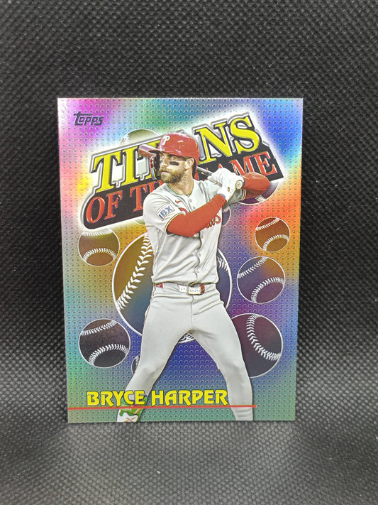 Bryce Harper - 2026 Topps Series One Titans Of The Game - Philadelphia Phillies