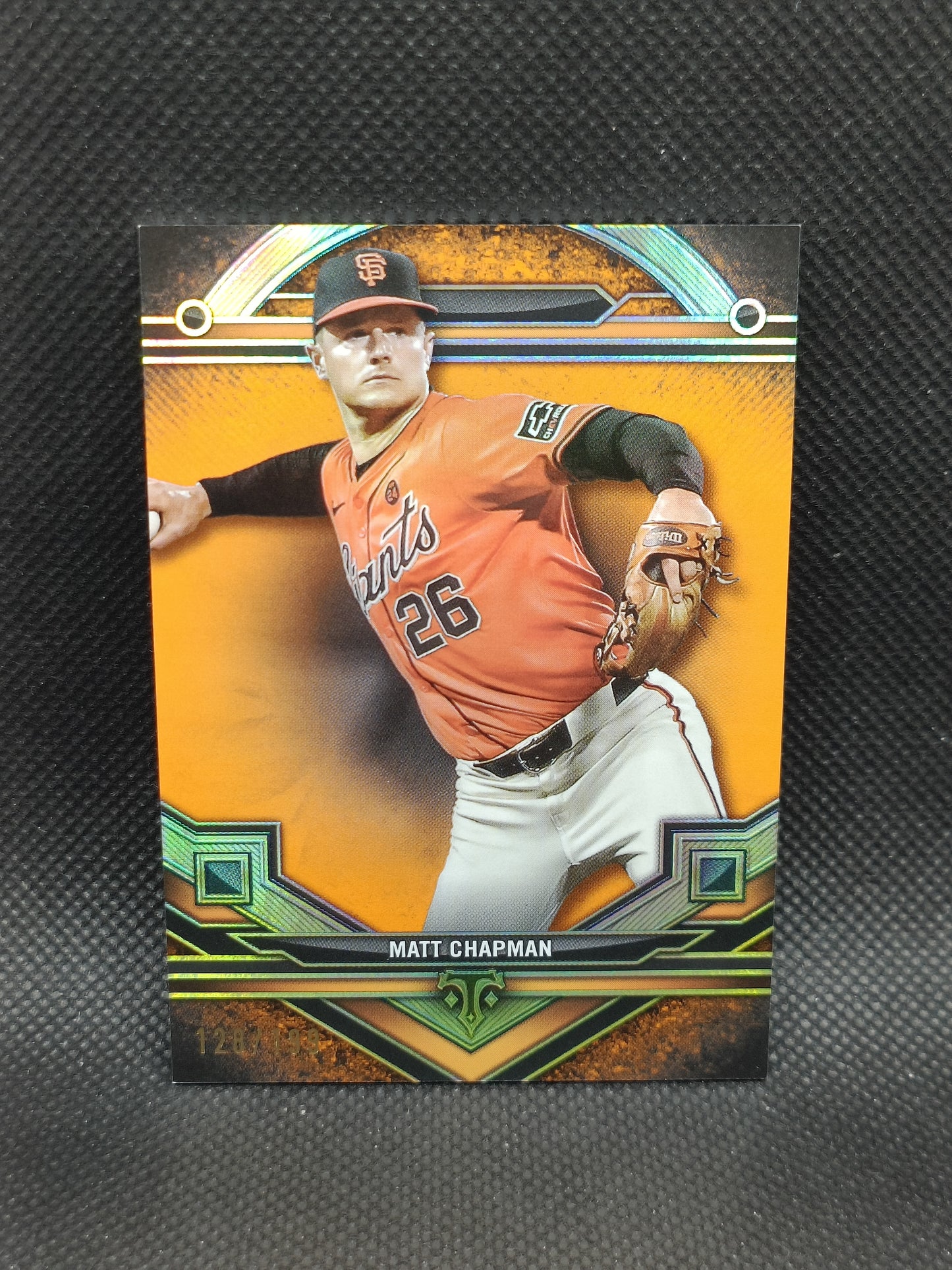 Matt Chapman - 2024 Topps Triple Threads Amber /199 - San Francisco Giants