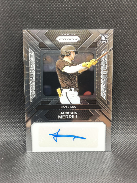 Jackson Merrill - 2024 Panini Prizm Rookie Auto - San Diego Padres