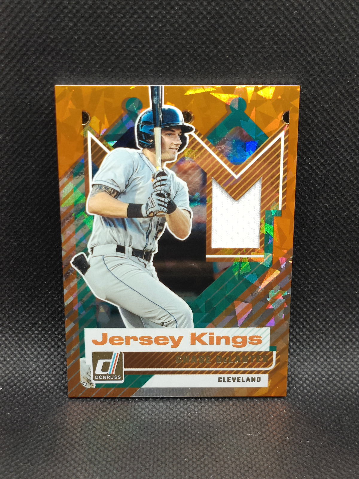 Chase DeLauter - 2025 Panini Donruss Jersey Kings Relic - Cleveland Guardians