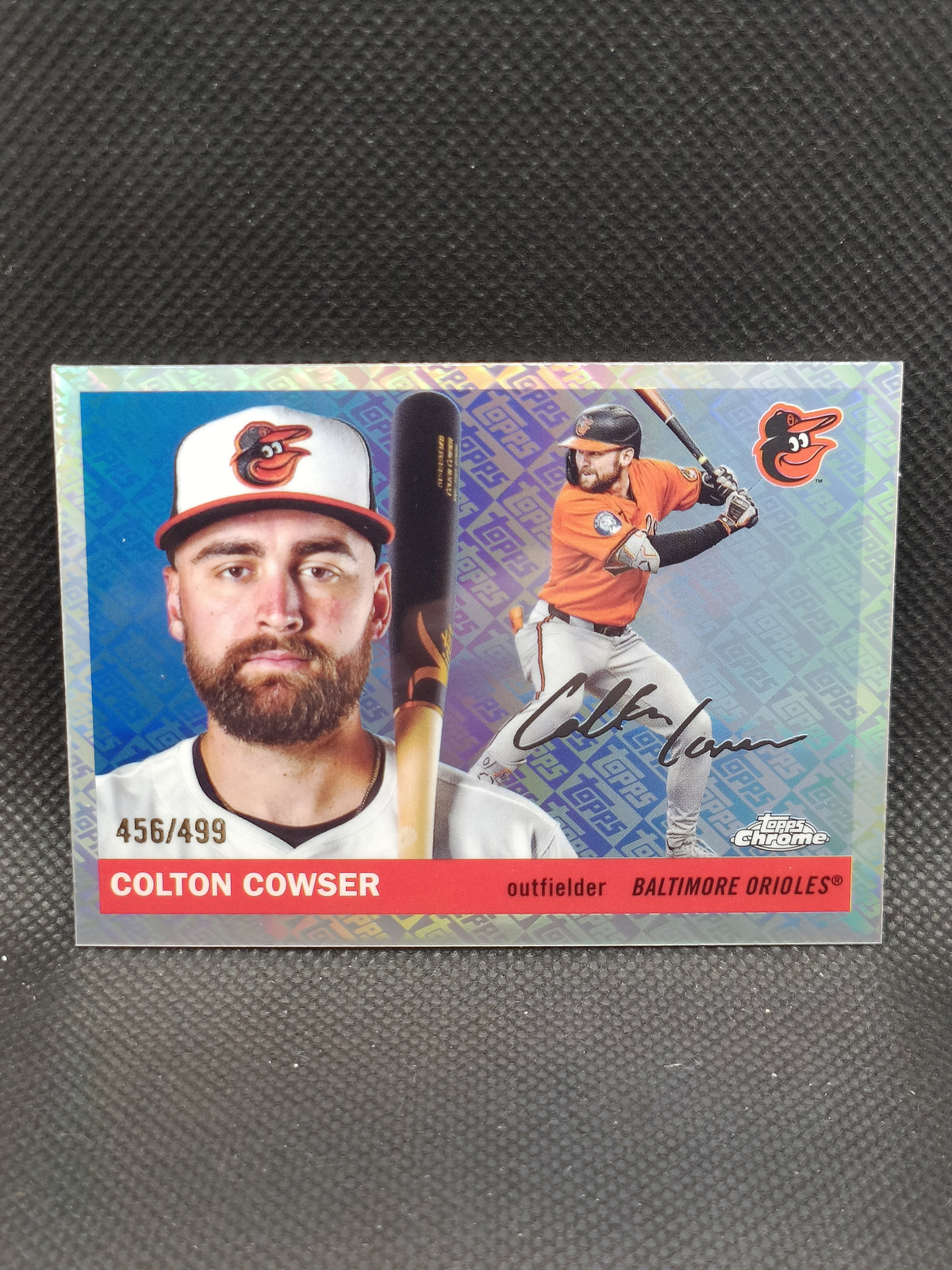 Colton Cowser - 2025 Topps Chrome Platinum Anniversary Topps Refractor /499 - Baltimore Orioles