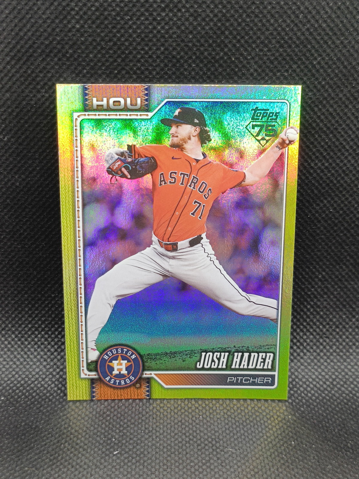 Josh Hader - 2026 Topps Series Two Yellow Foil /399 - Houston Astros