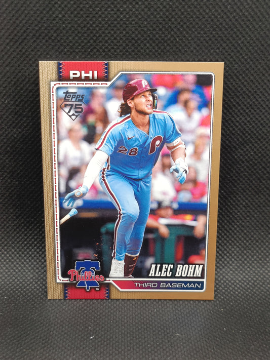 Alec Bohm - 2026 Topps Series Two Gold /2026 - Philadelphia Phillies