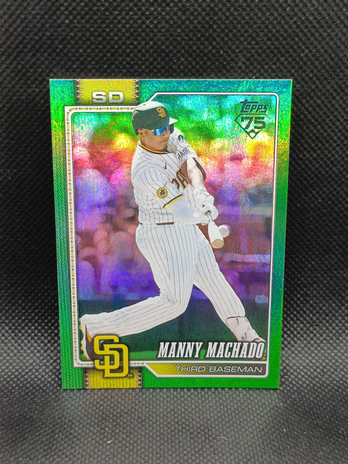 Manny Machado - 2026 Topps Series Two Green Rainbow Foil /99 - San Diego Padres