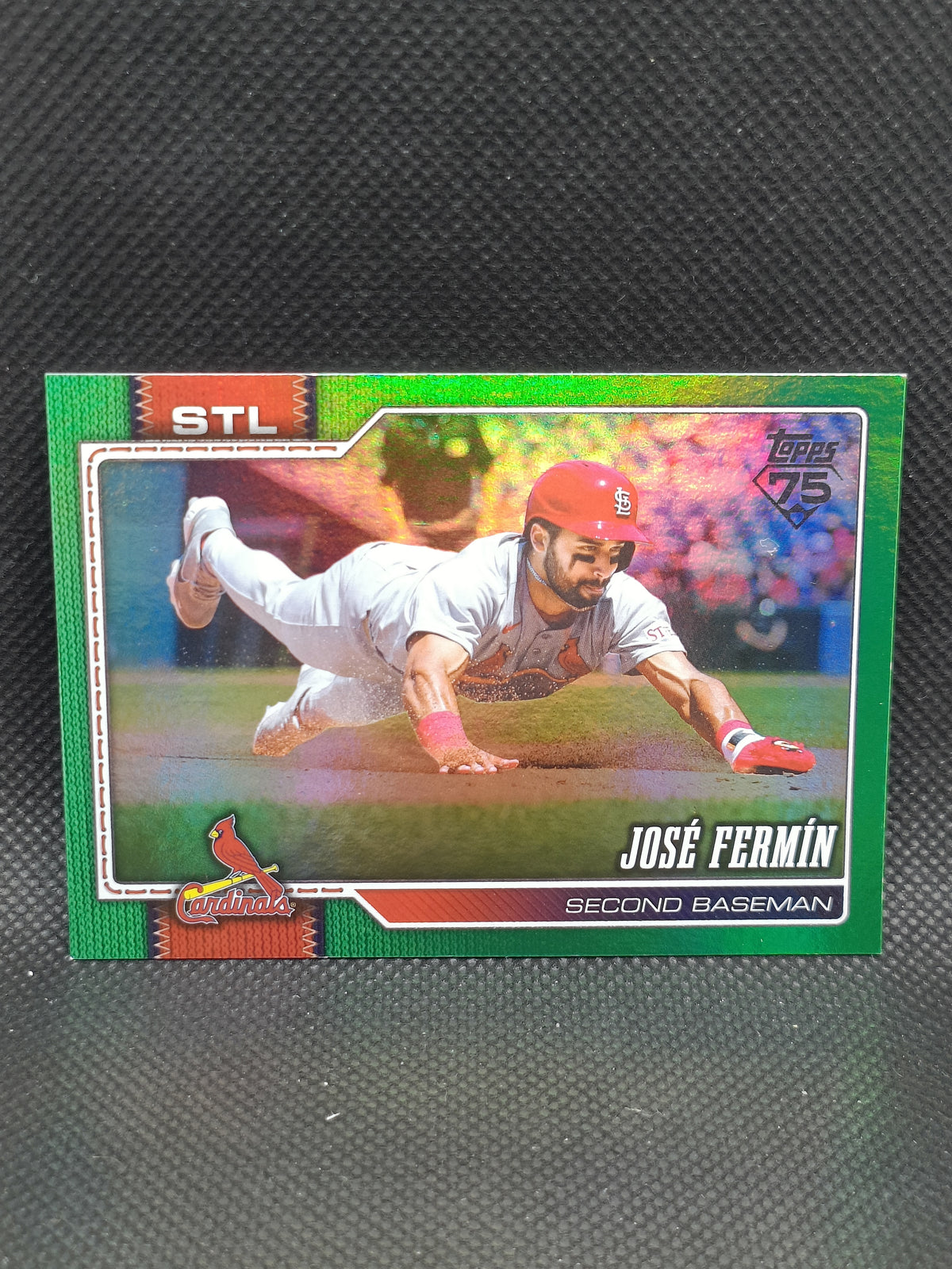 Jose Fermin - 2026 Topps Series Two Green Foil /99 - St Louis Cardinals