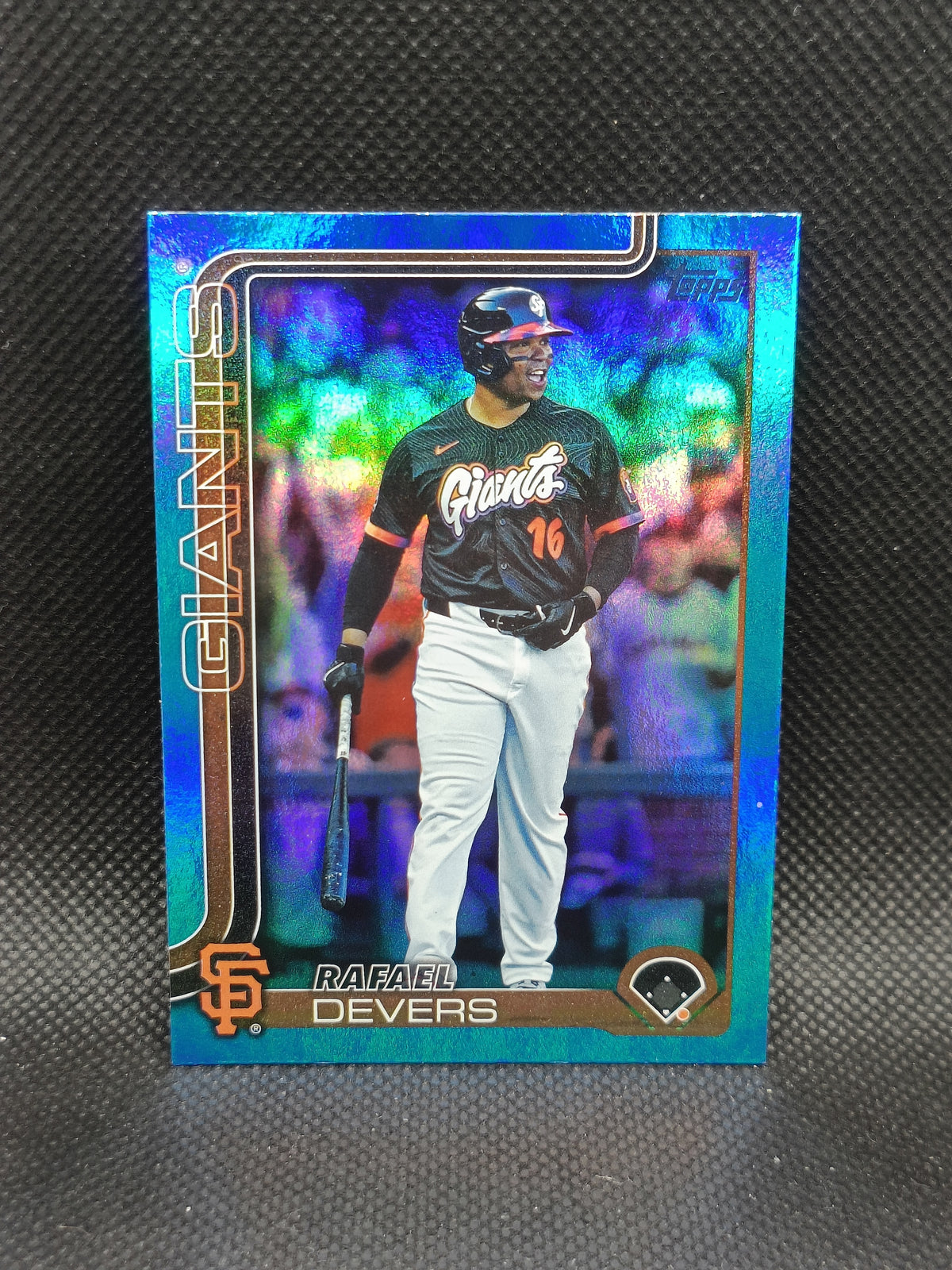 Rafael Devers - 2025 Topps Update Series Blue Foil /150 - San Francisco Giants