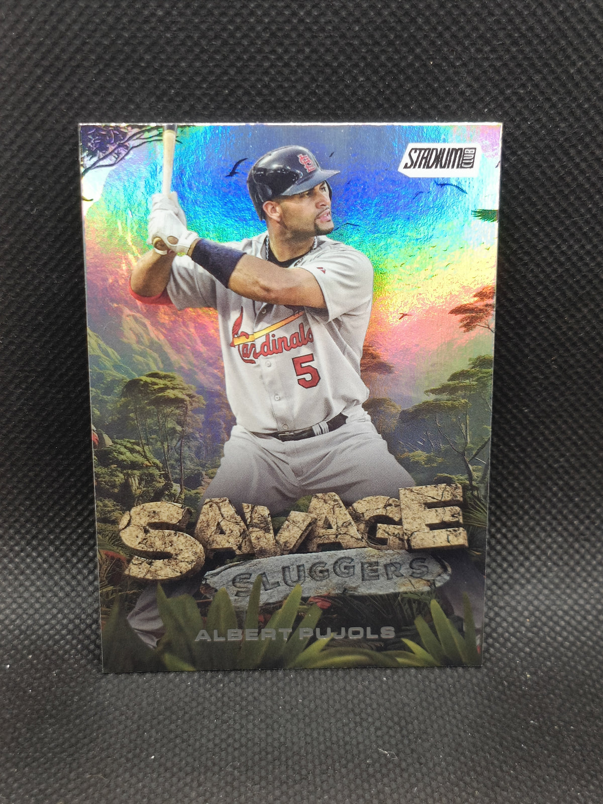 Albert Pujols - 2025 Topps Stadium Club Savage Sluggers - St Louis Cardinals