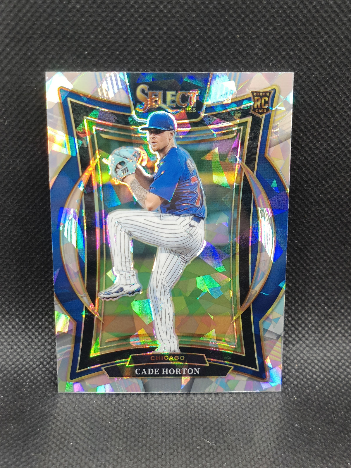 Cade Horton - 2025 Panini Select Rookie Cracked Ice Prizm - Chicago Cubs