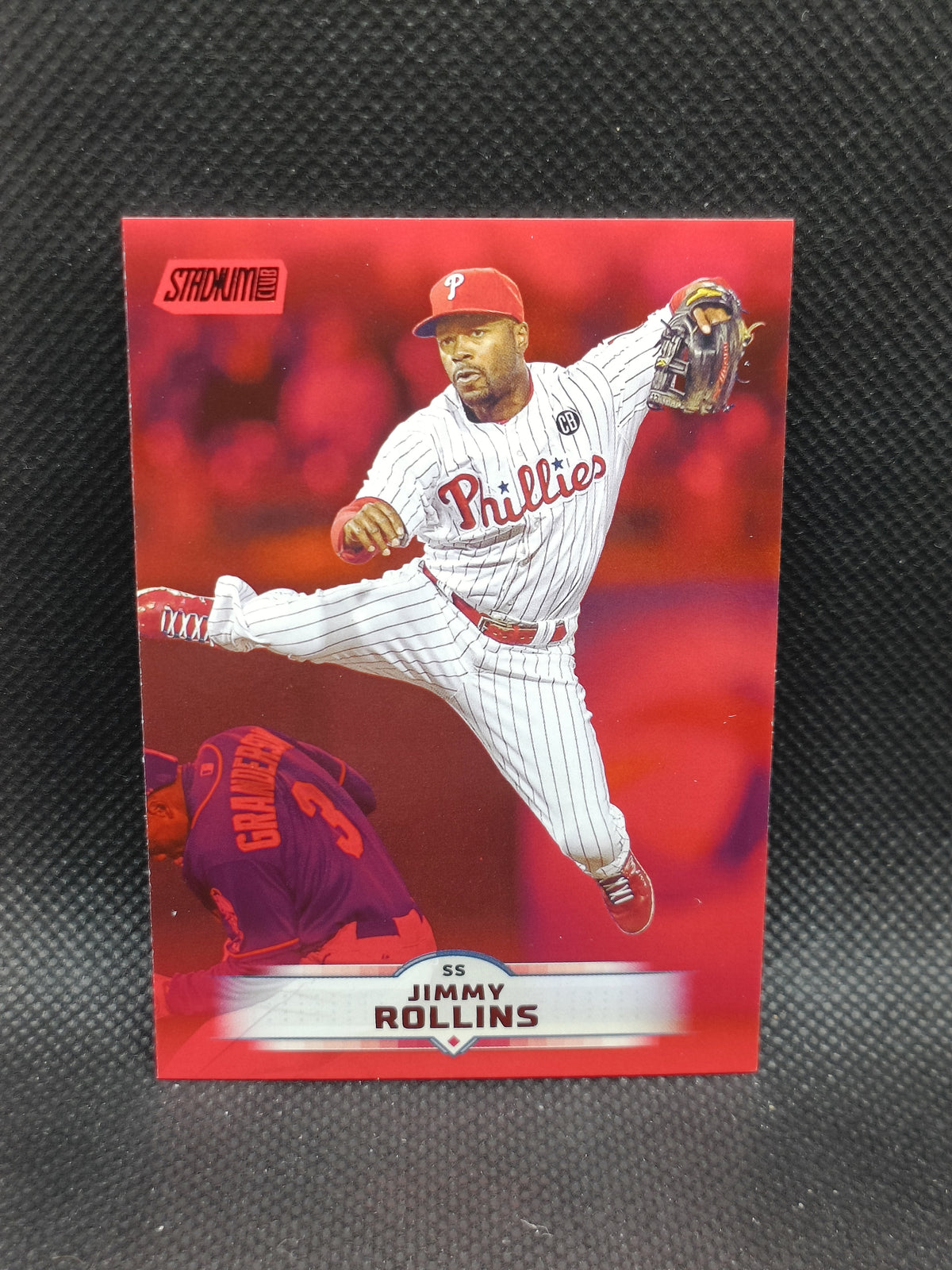 Jimmy Rollins - 2025 Topps Stadium Club Red Foil - Philadelphia Phillies