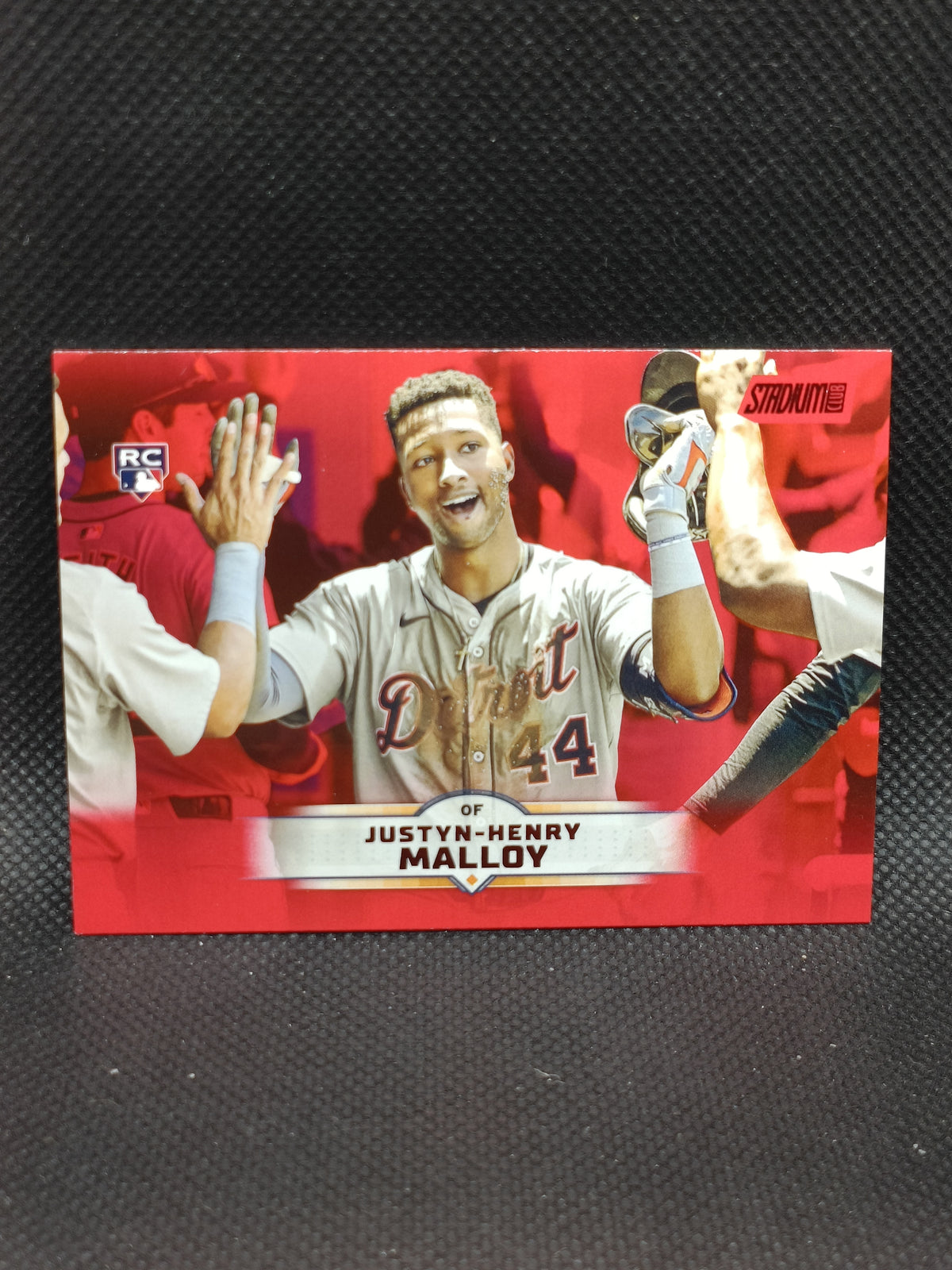 Justyn-Henry Malloy - 2025 Topps Stadium Club Rookie Red Foil - Detroit Tigers