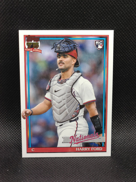 Harry Ford - 2026 Topps Series Two 1991 Rookie Insert - Washington Nationals