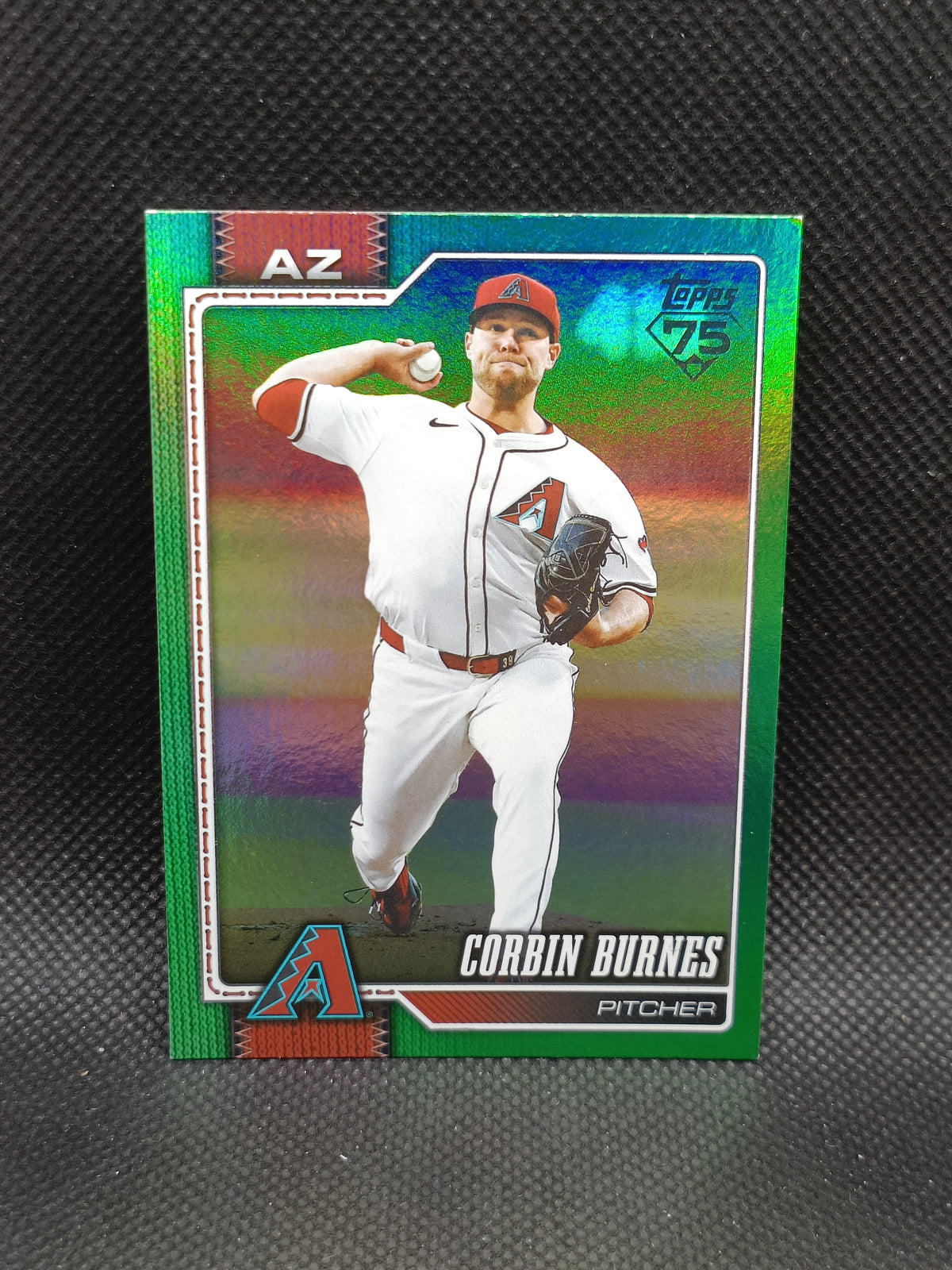 Corbin Burnes - 2026 Topps Series Two Green Rainbow Foil /99 - Arizona Diamondbacks
