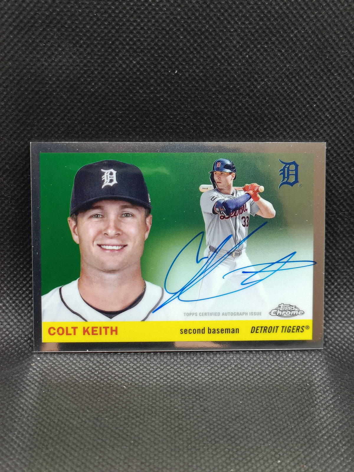 Colt Keith - 2025 Topps Chrome Platinum Anniversary Auto - Detroit Tigers