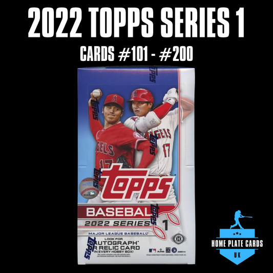 2022 Topps Series One - Cards #101-#200