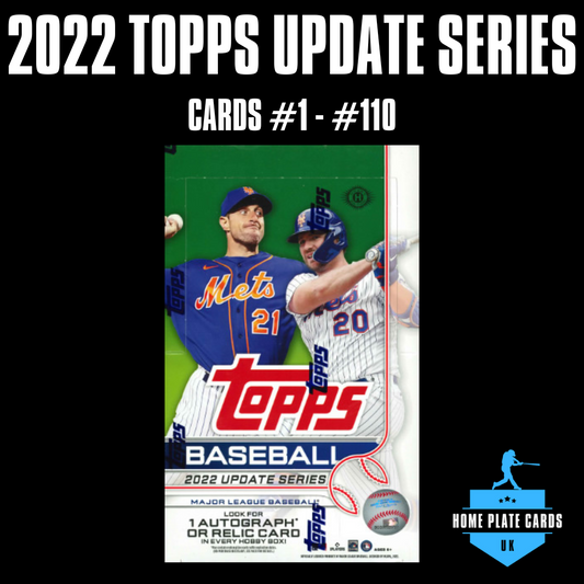 2022 Topps Update Series - Cards #1-#110