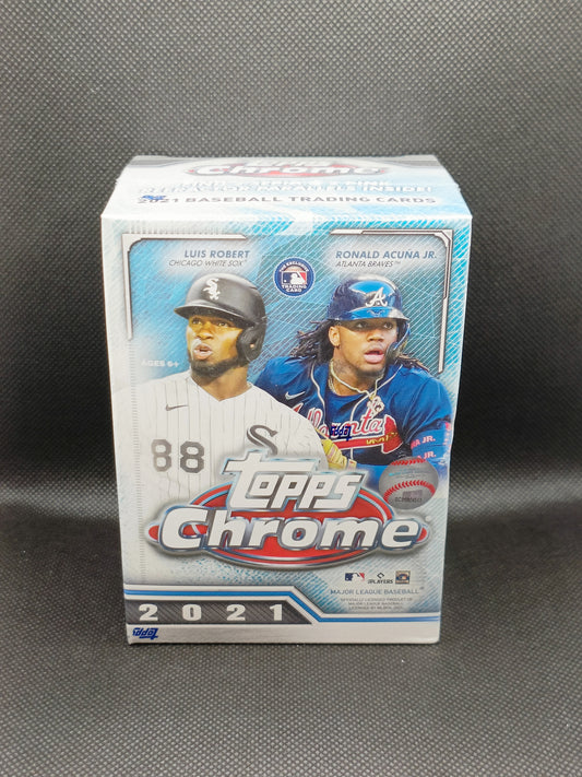 2021 Topps Chrome Baseball Blaster Box