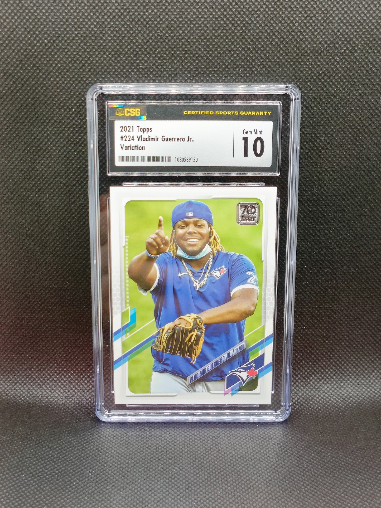 Vladimir Guerrero Jr - 2021 Topps Series One SP - CSG 10 - Toronto Blue Jays