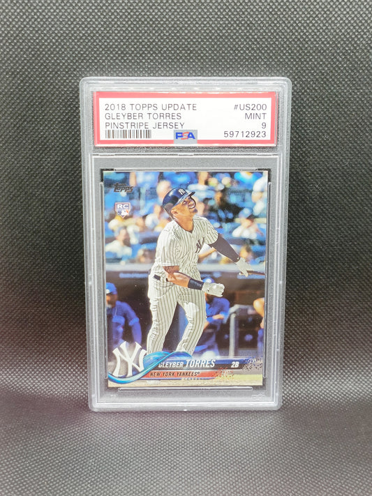Gleyber Torres - 2018 Topps Update Rookie - PSA 9 - New York Yankees