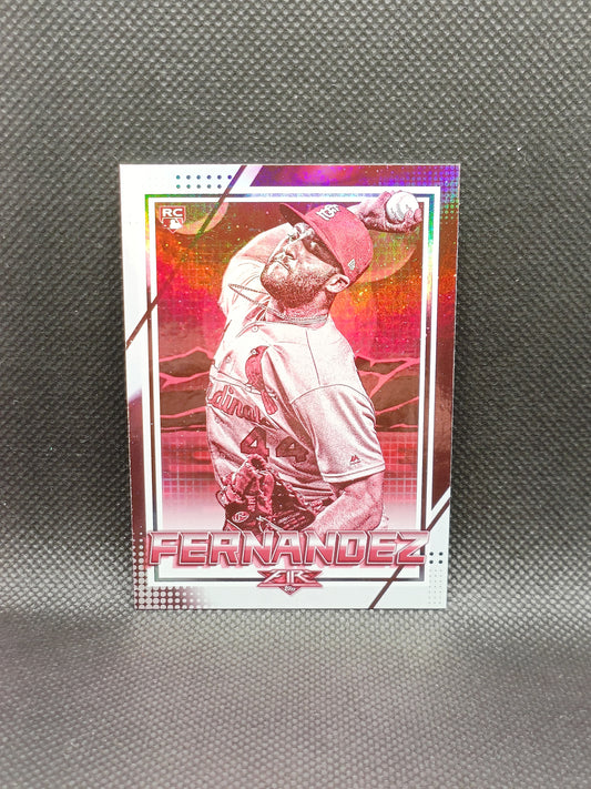 Junior Fernandez - 2020 Topps Fire Red Flame Rookie - St Louis Cardinals