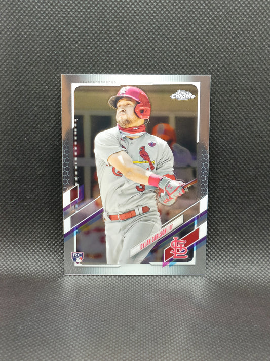 Dylan Carlson - 2021 Topps Chrome Rookie - St Louis Cardinals