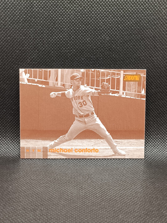 Michael Conforto - 2020 Topps Stadium Club Sepia - New York Mets