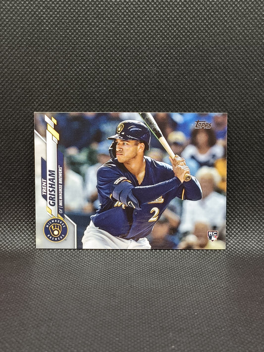 Trent Grisham - 2020 Topps Series 1 Rookie - Milwaukee Brewers