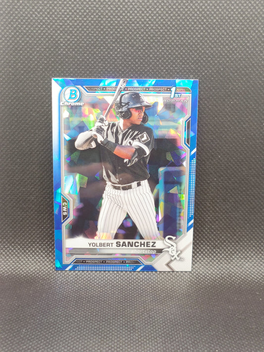 Yolbert Sanchez - 2021 Bowman Sapphire Edition 1st Bowman - Chicago White Sox