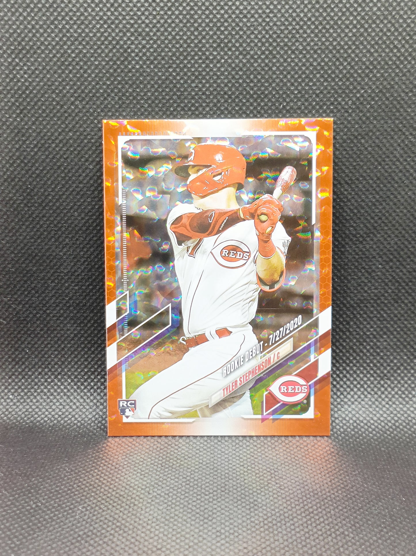 Tyler Stephenson - 2021 Topps Update Rookie Debut Orange /299 - Cincinnati Reds