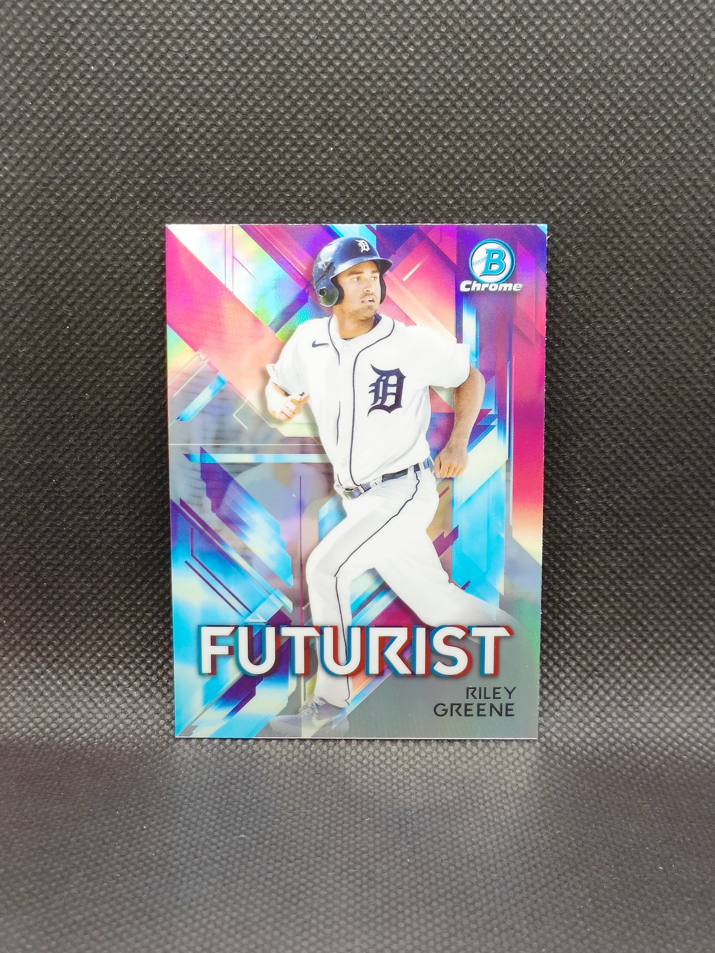 Riley Greene - 2021 Bowman Chrome Futurist Insert - Detroit Tigers