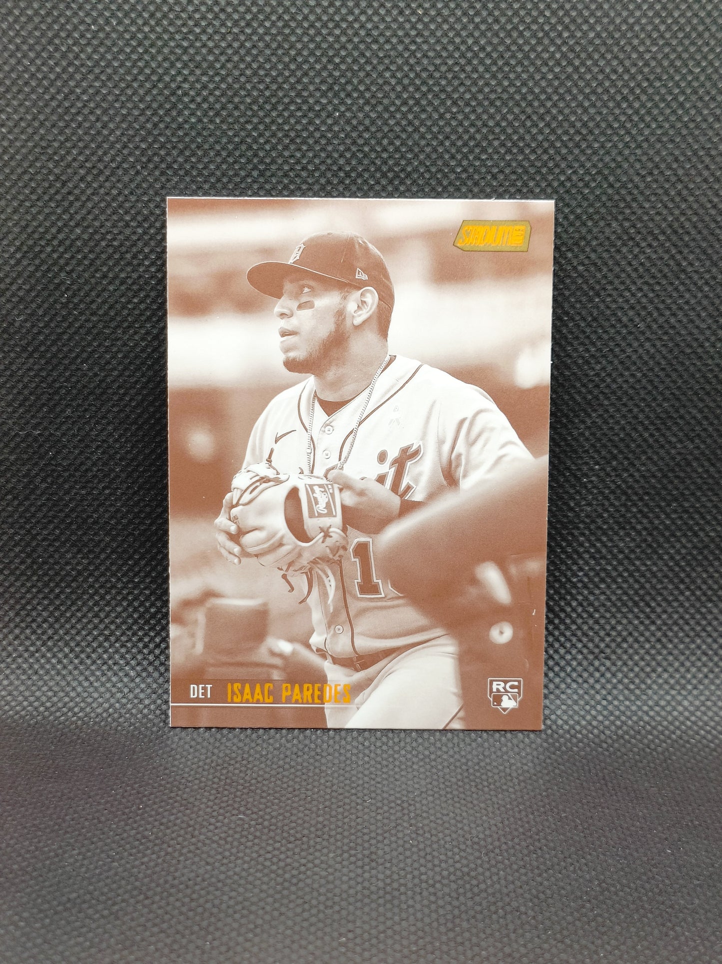 Isaac Paredes - 2021 Topps Stadium Club Rookie Sepia - Detroit Tigers