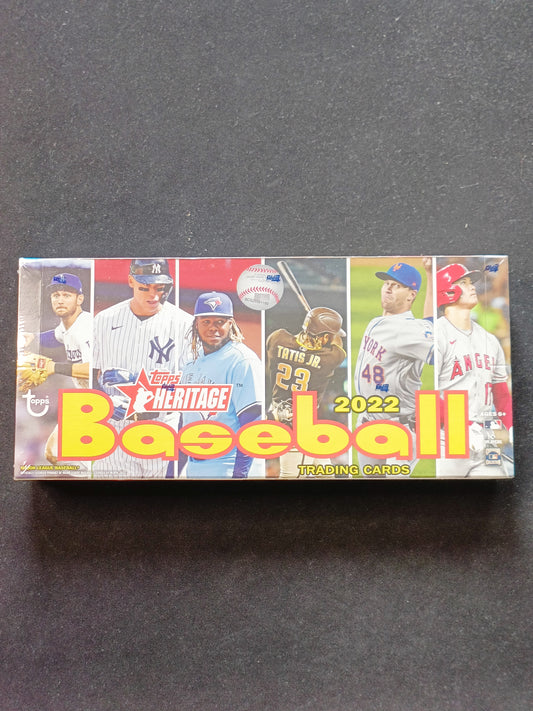 2022 Topps Heritage Baseball Hobby Box - 1 Hit