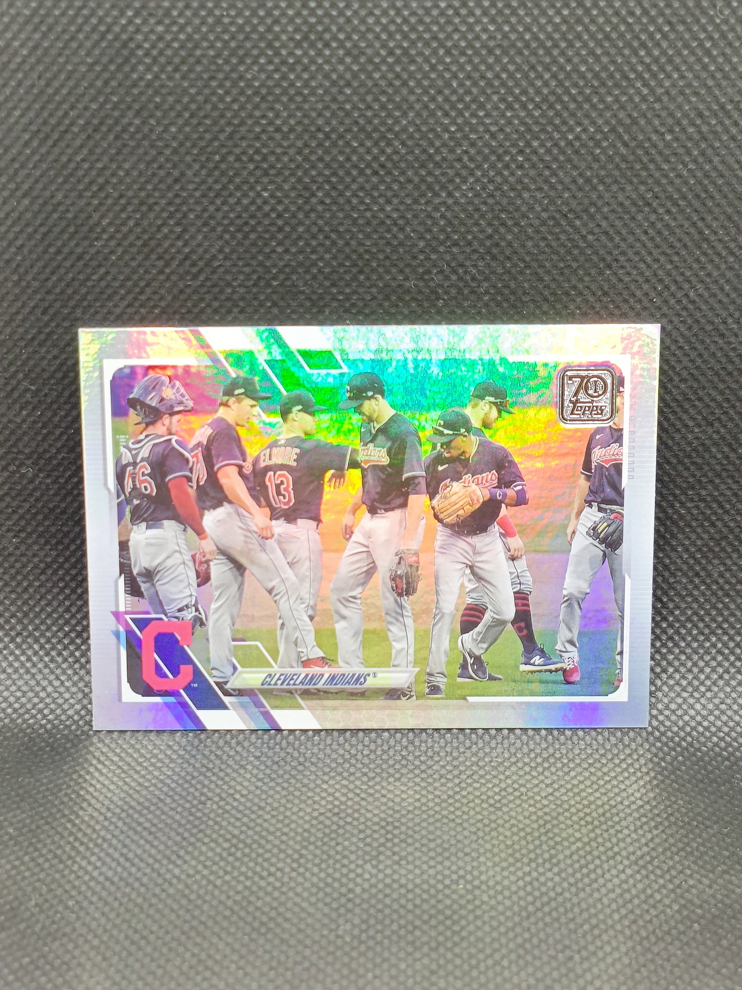 Team Card - 2021 Topps Series Two Rainbow Foil - Cleveland Guardians