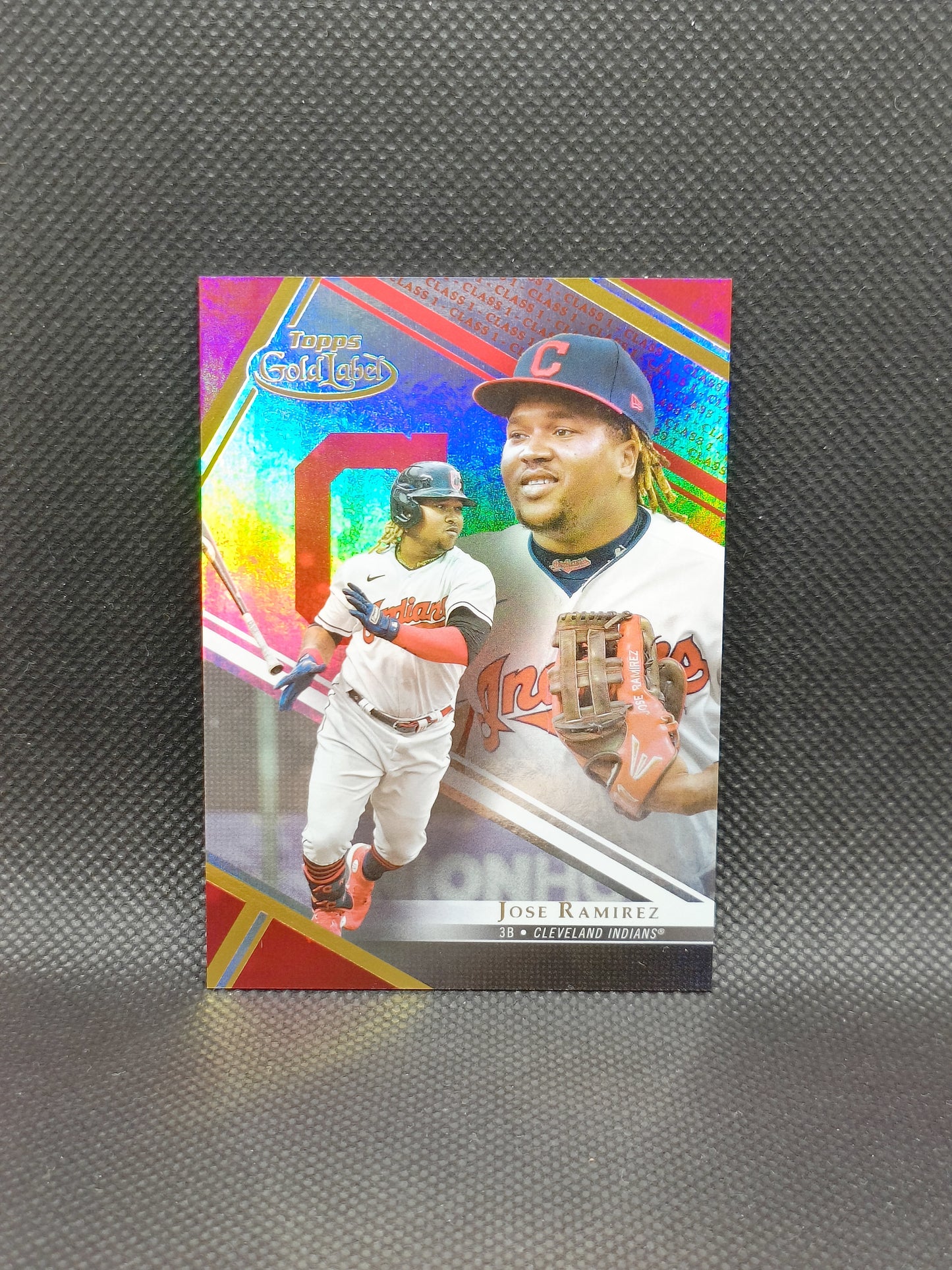 Jose Ramirez - 2021 Topps Gold Label Class 1 Red /75 - Cleveland Guardians