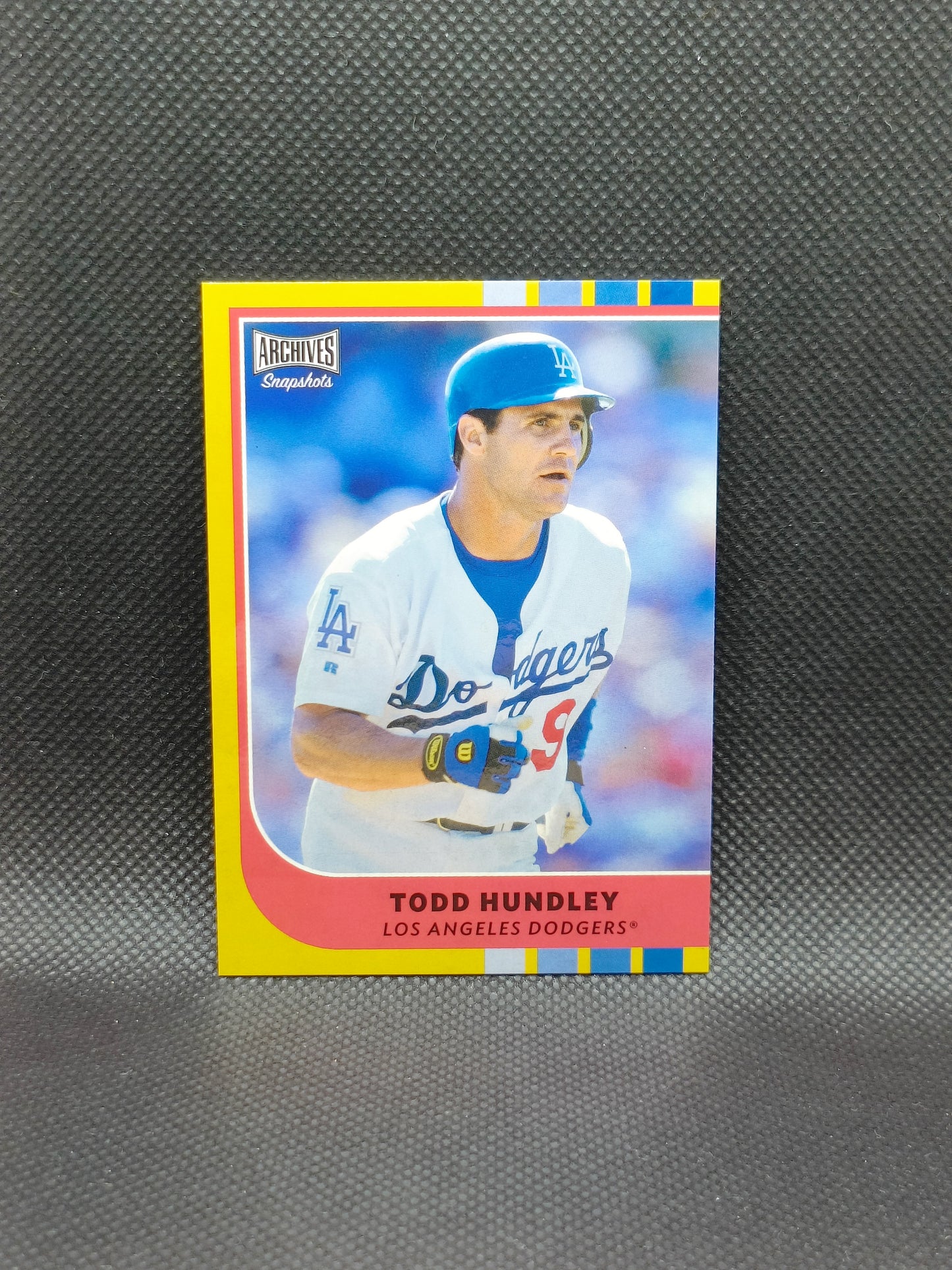 Todd Hundley - 2021 Topps Archives Snapshots Gold /10 - LA Dodgers