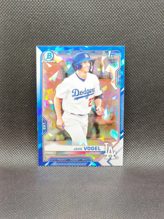 Jake Vogel - 2021 Bowman Chrome Sapphire Edition 1st Bowman - LA Dodgers