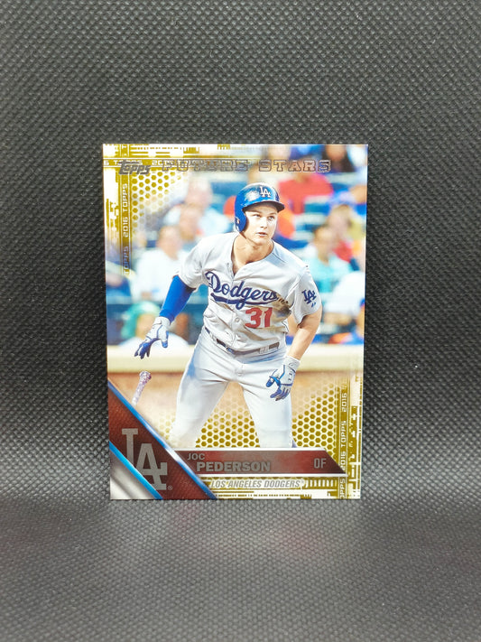 Joc Pederson - 2016 Topps Series One Future Stars Gold /2016 - LA Dodgers