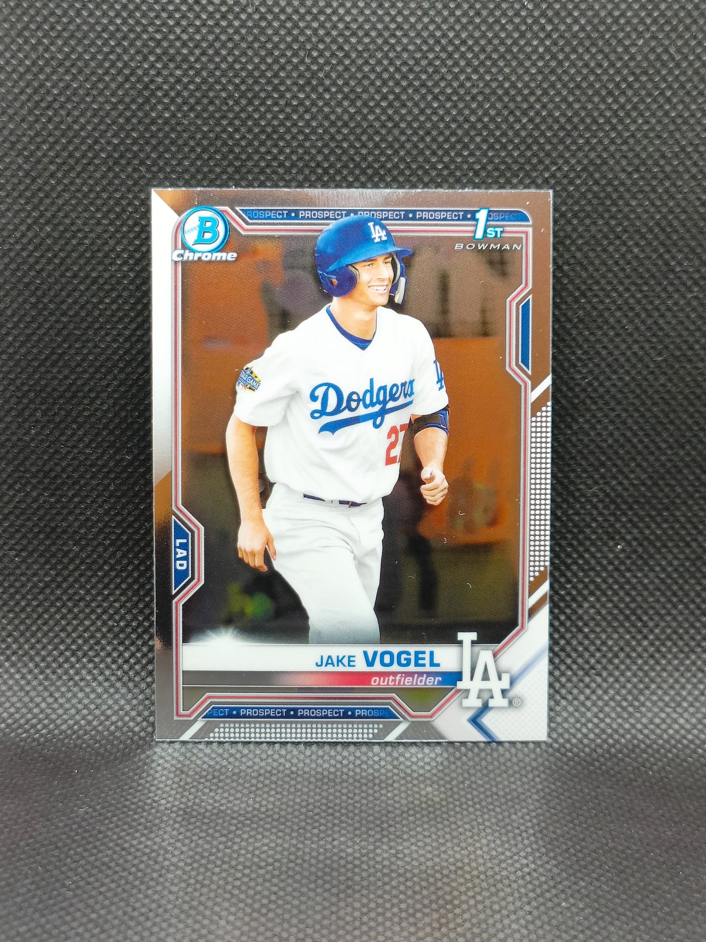 Jake Vogel - 2021 Bowman Chrome 1st Bowman - LA Dodgers