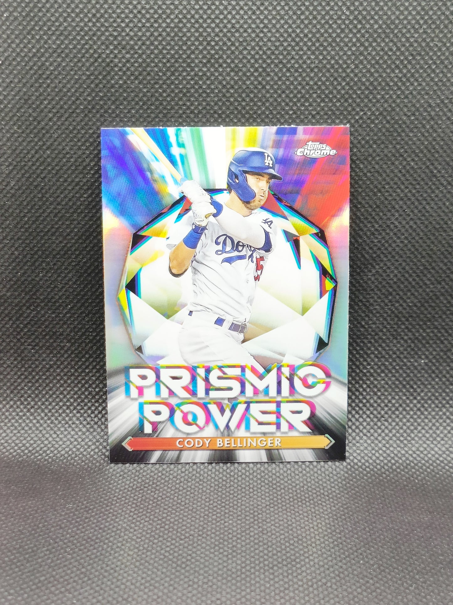 Cody Bellinger - 2021 Topps Chrome Prismic Power Insert - LA Dodgers
