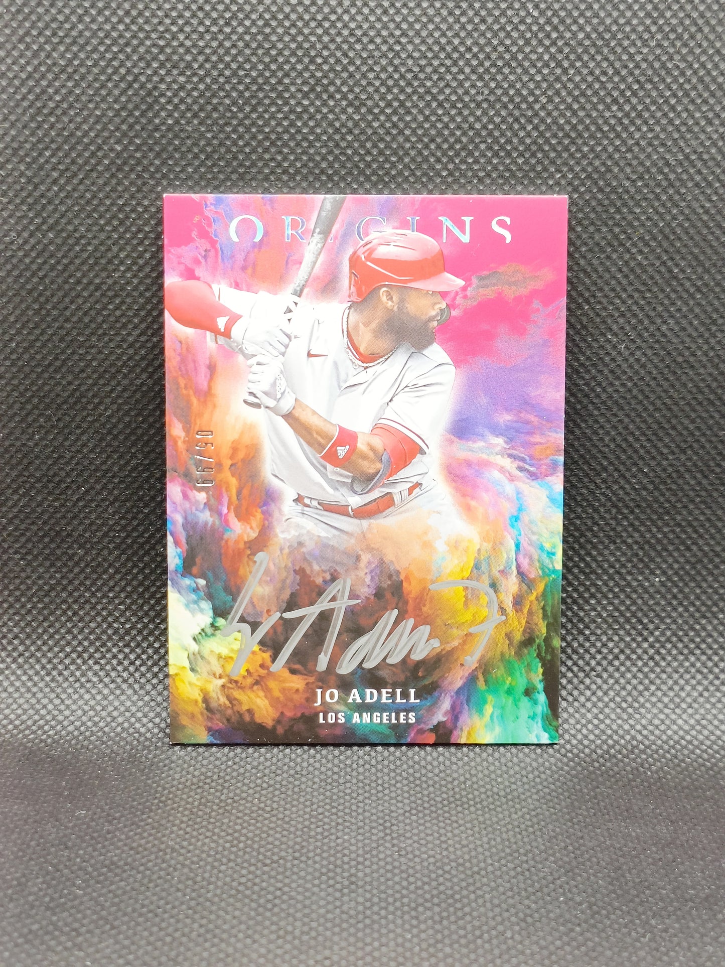 Jo Adell - 2021 Panini Chronicles Origins Rookie Auto /99 - LA Angels