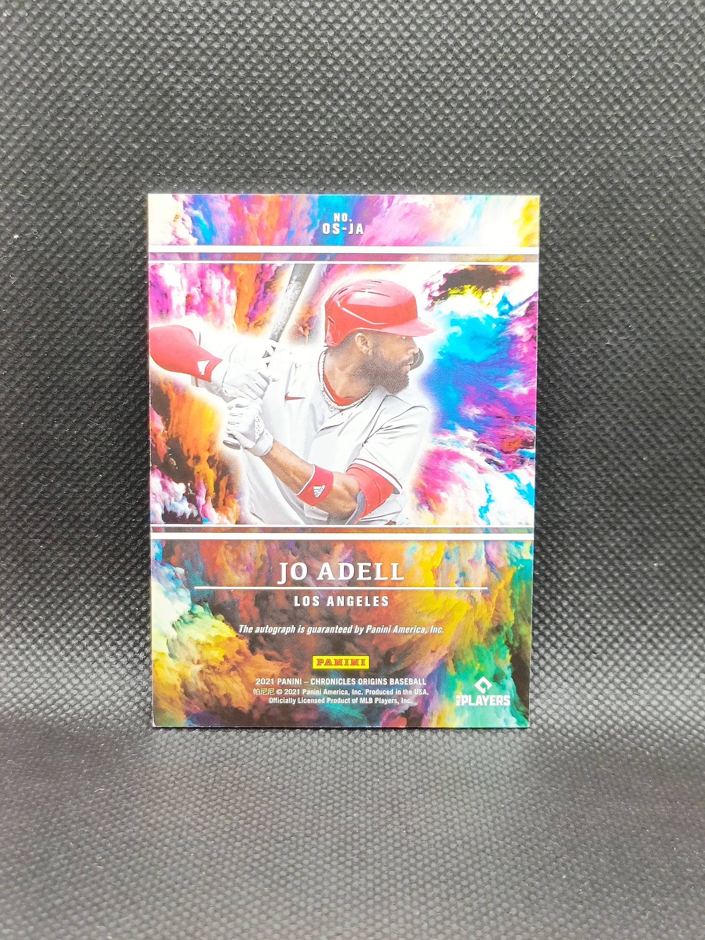 Jo Adell - 2021 Panini Chronicles Origins Rookie Auto /99 - LA Angels