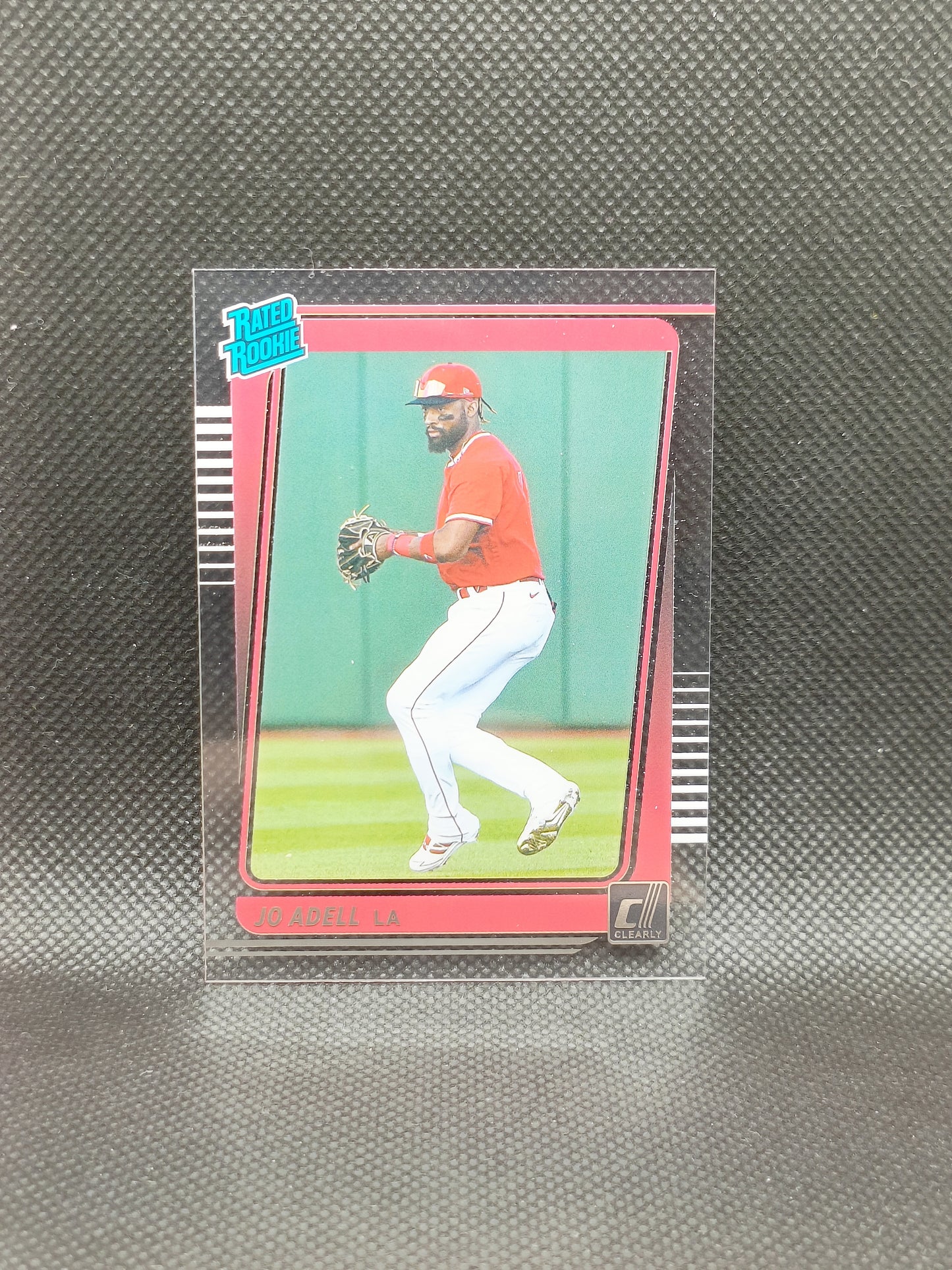 Jo Adell - 2021 Panini Chronicles Clearly Donruss Rookie - LA Angels