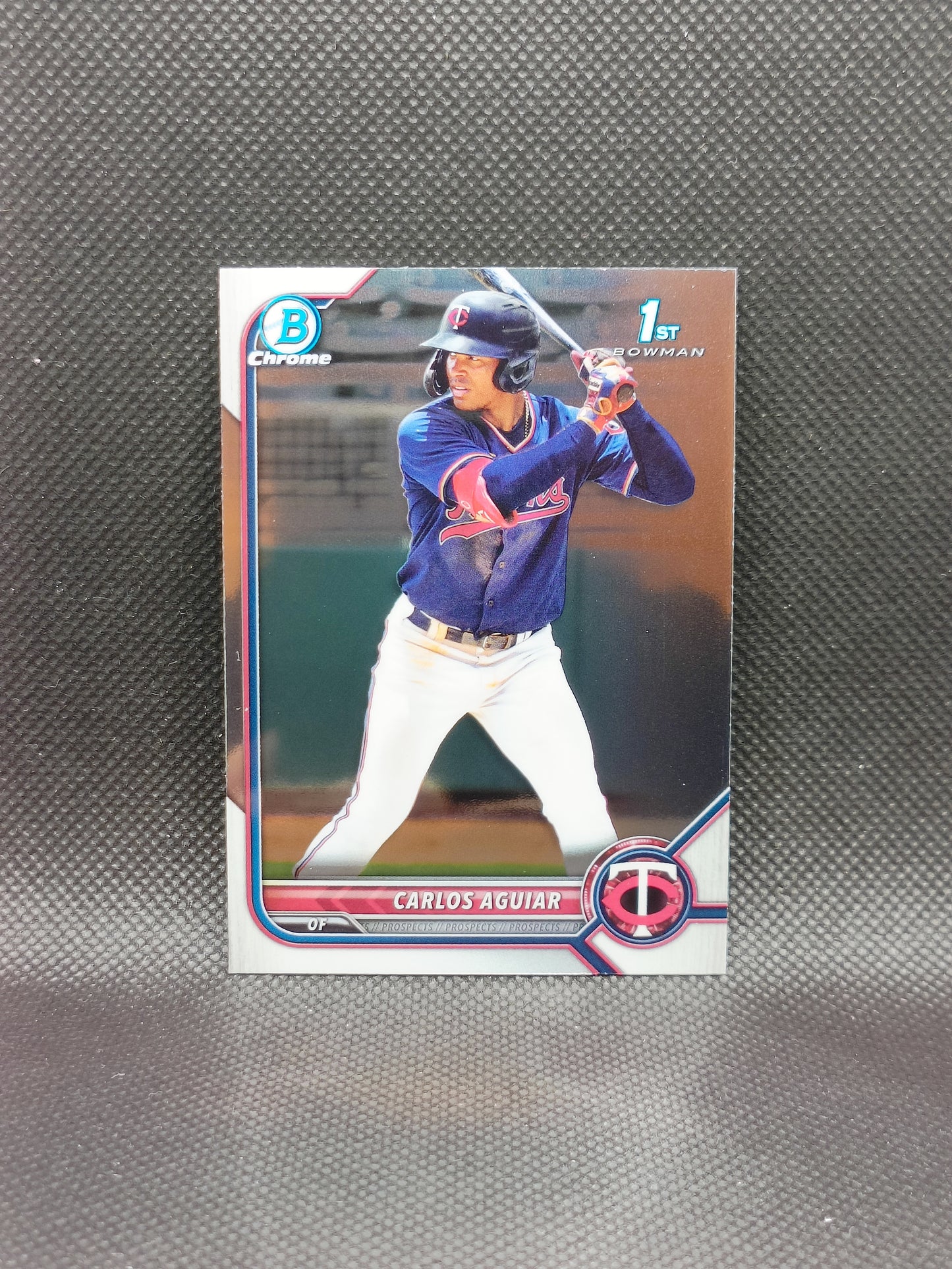 Carlos Aguiar - 2022 Bowman Chrome 1st Bowman - Minnesota Twins