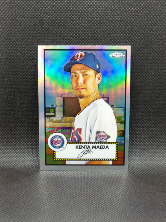 Kenta Maeda - 2021 Topps Chrome Platinum Anniversary Refractor - Minnesota Twins